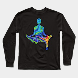 yoga zen Long Sleeve T-Shirt